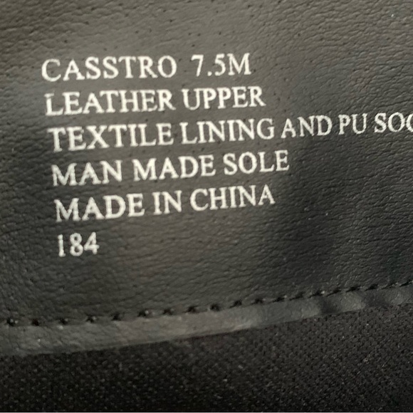 Casstro Womens Leather Boot 7.5 - Picture 6 of 6